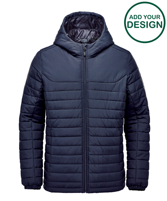 Nautilus quilted hooded jacket
