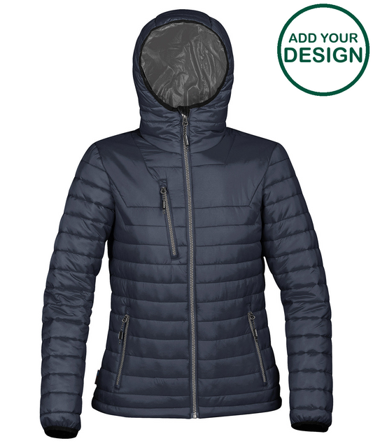 Women's gravity thermal shell