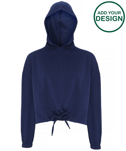 Women's TriDri® cropped oversize hoodie