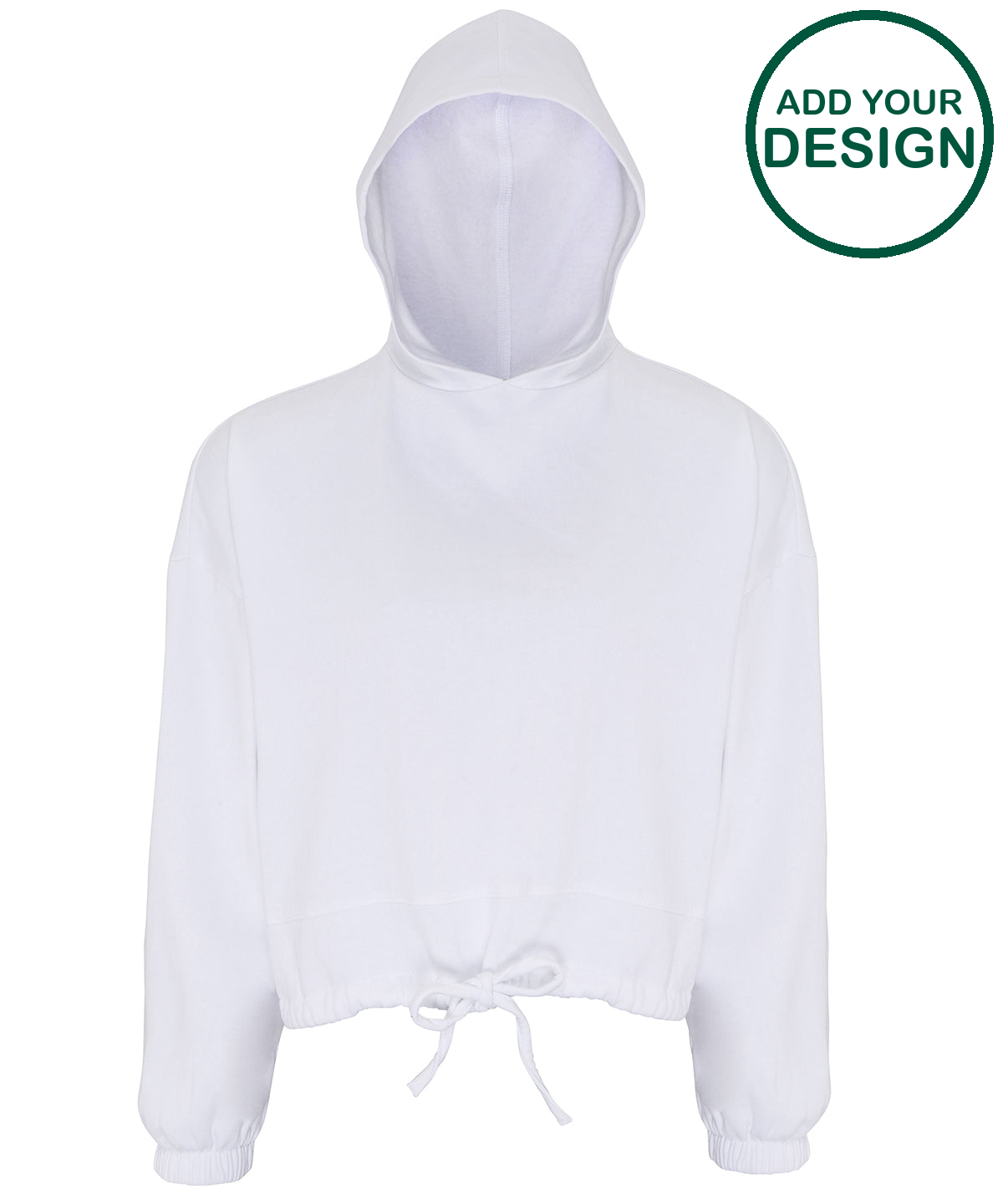 Women's TriDri® cropped oversize hoodie