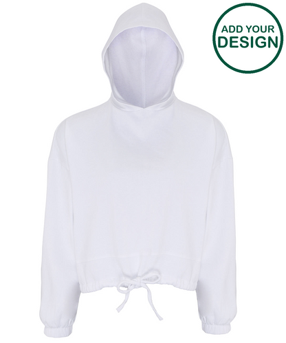 Women's TriDri® cropped oversize hoodie