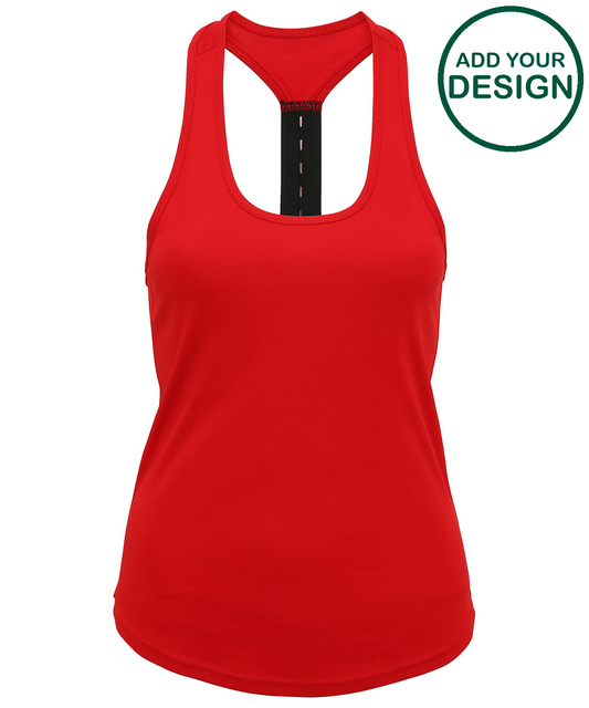 Women's TriDri® performance strap back vest