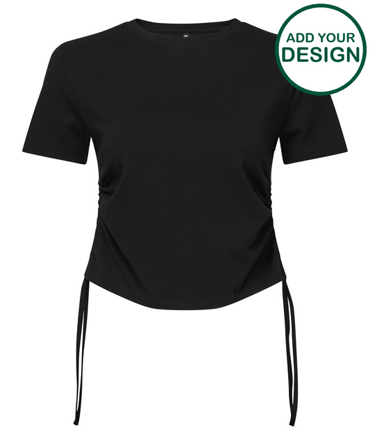 Womens TriDri® ruched crop top