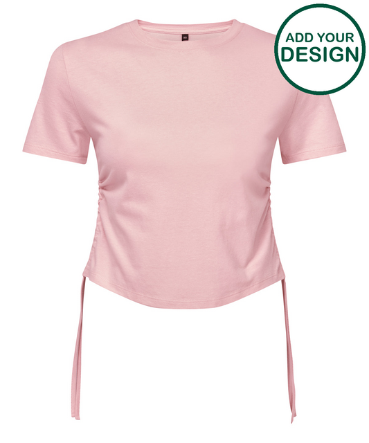 Womens TriDri® ruched crop top