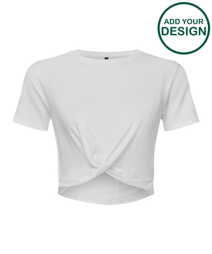 Womens TriDri® twist crop top