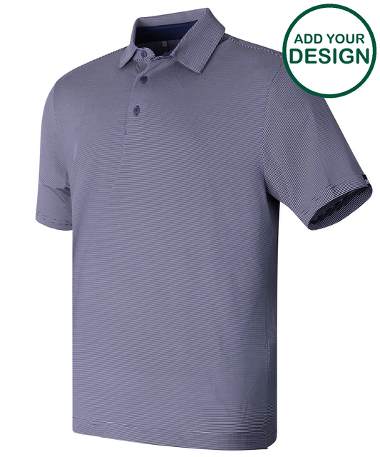 UA playoff 3.0 stripe polo LB  microstripe