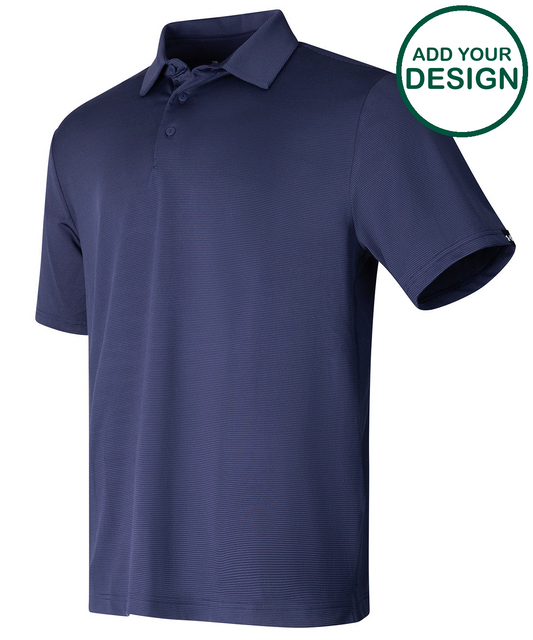 UA playoff 3.0 stripe polo LB  microstripe