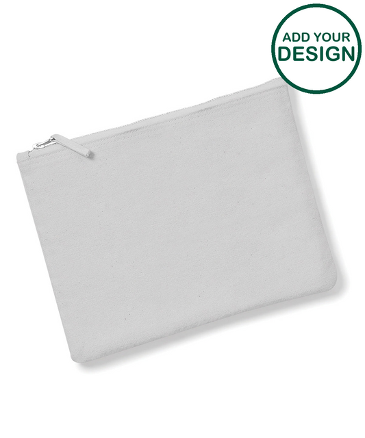 Canvas accessory pouch