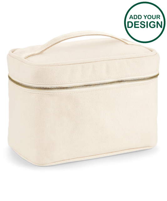 Canvas vanity case