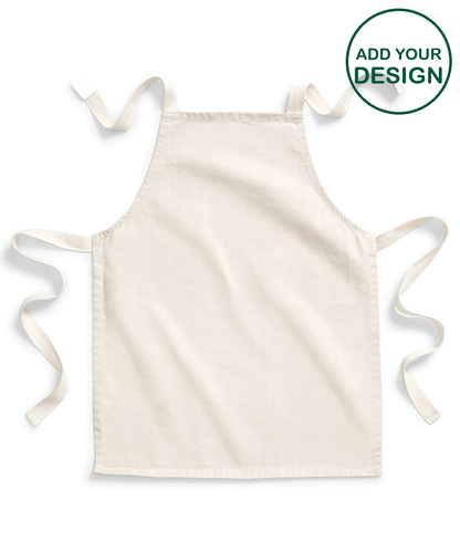 Fairtrade cotton junior craft apron