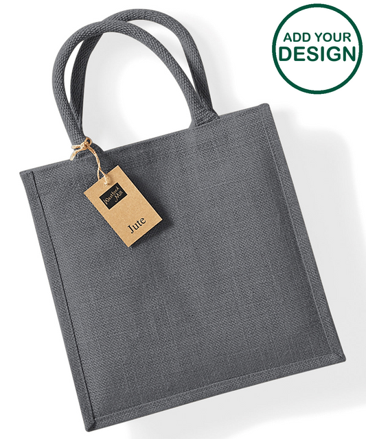 Jute midi tote