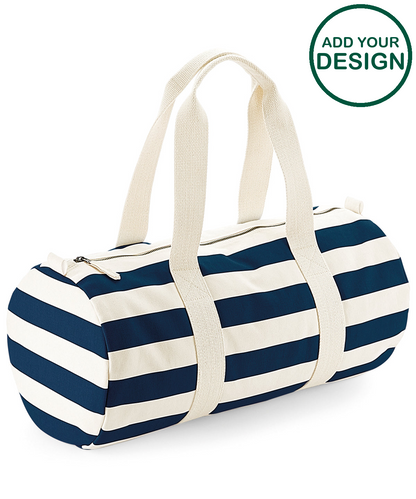 Nautical barrel bag