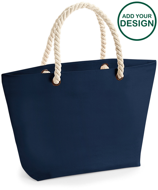 Nautical beach bag