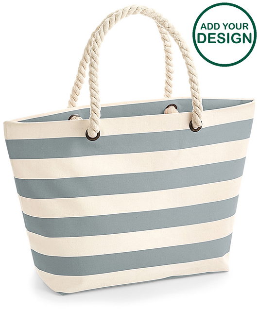 Nautical beach bag