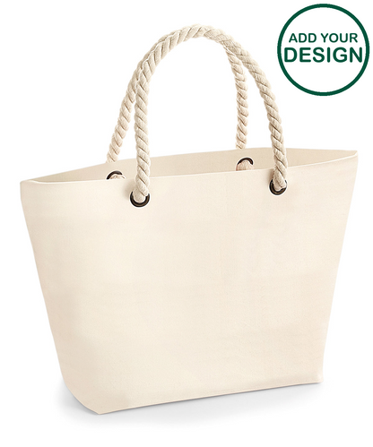 Nautical beach bag