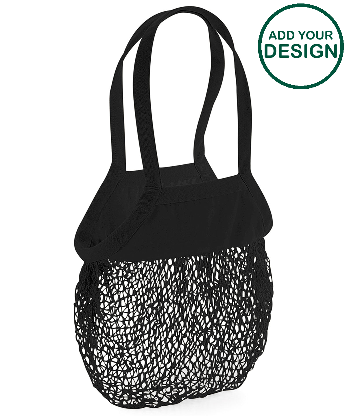 Organic cotton mesh grocery bag