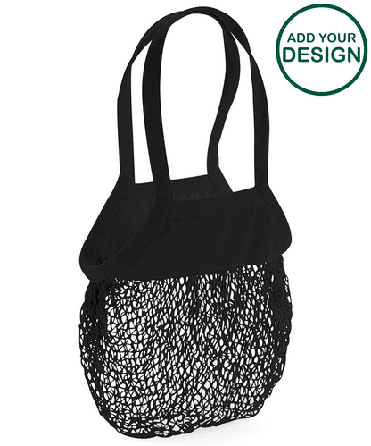 Organic cotton mesh grocery bag