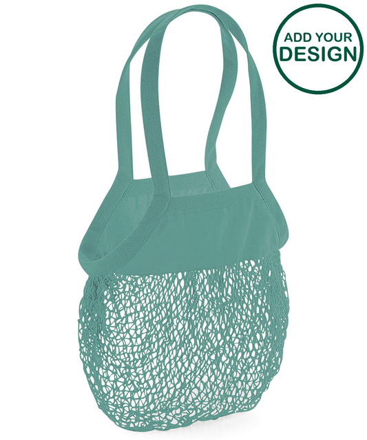 Organic cotton mesh grocery bag
