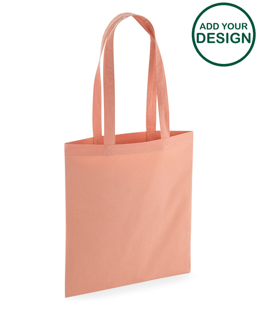 Organic natural dyed bag for life