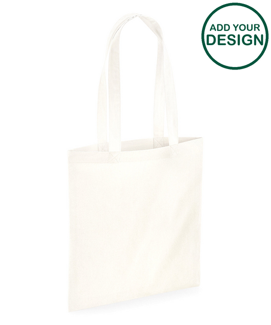 Organic natural dyed bag for life