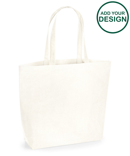 Organic natural dyed maxi bag for life