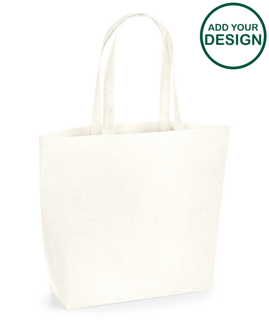 Organic natural dyed maxi bag for life