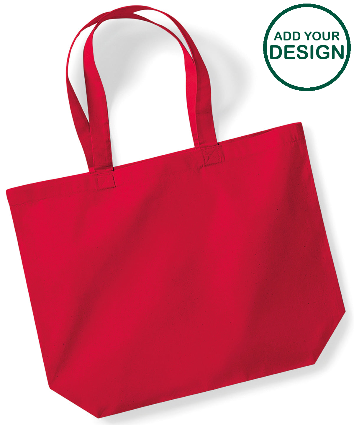 Organic premium cotton maxi tote