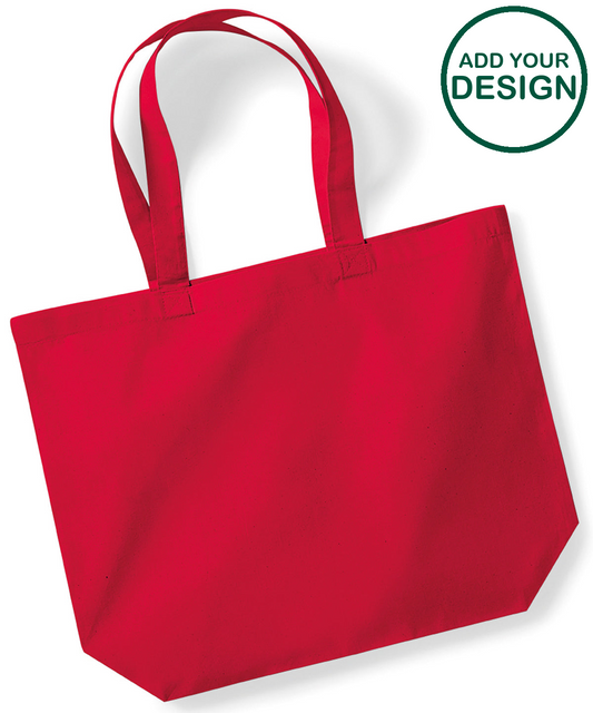 Organic premium cotton maxi tote