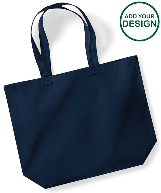Organic premium cotton maxi tote