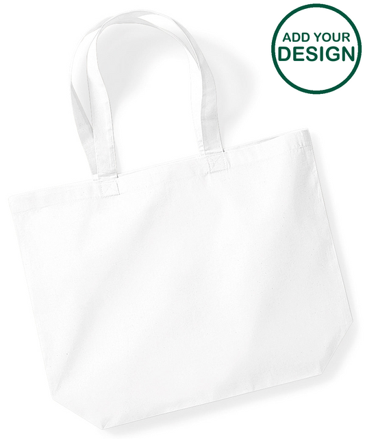 Organic premium cotton maxi tote