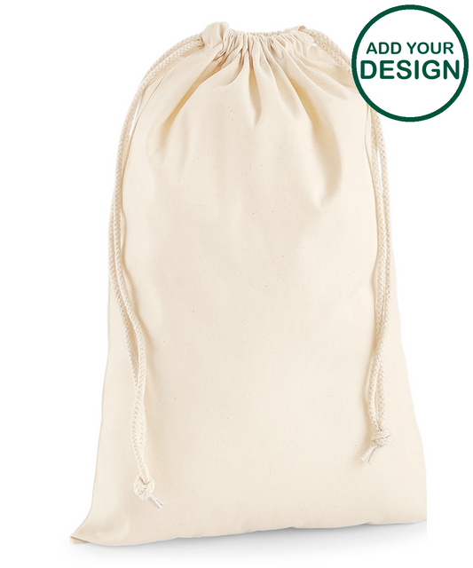 Premium cotton stuff bag