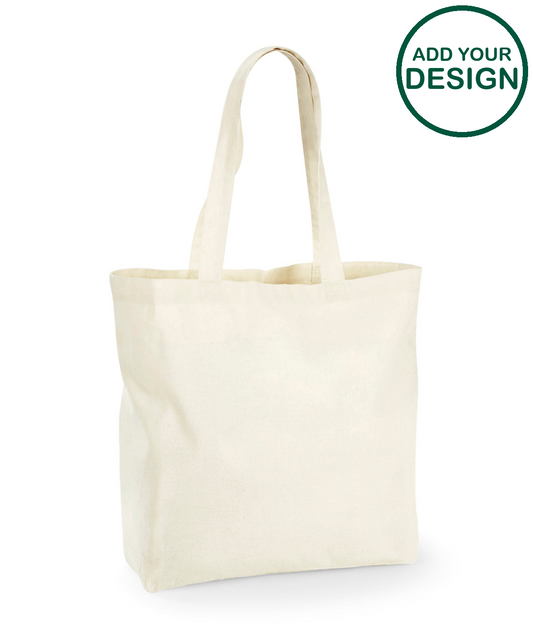 Recycled cotton maxi tote