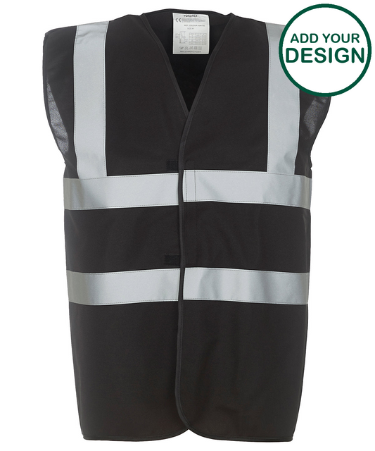 Hi-vis 2-band-and-braces waistcoat (HVW100)