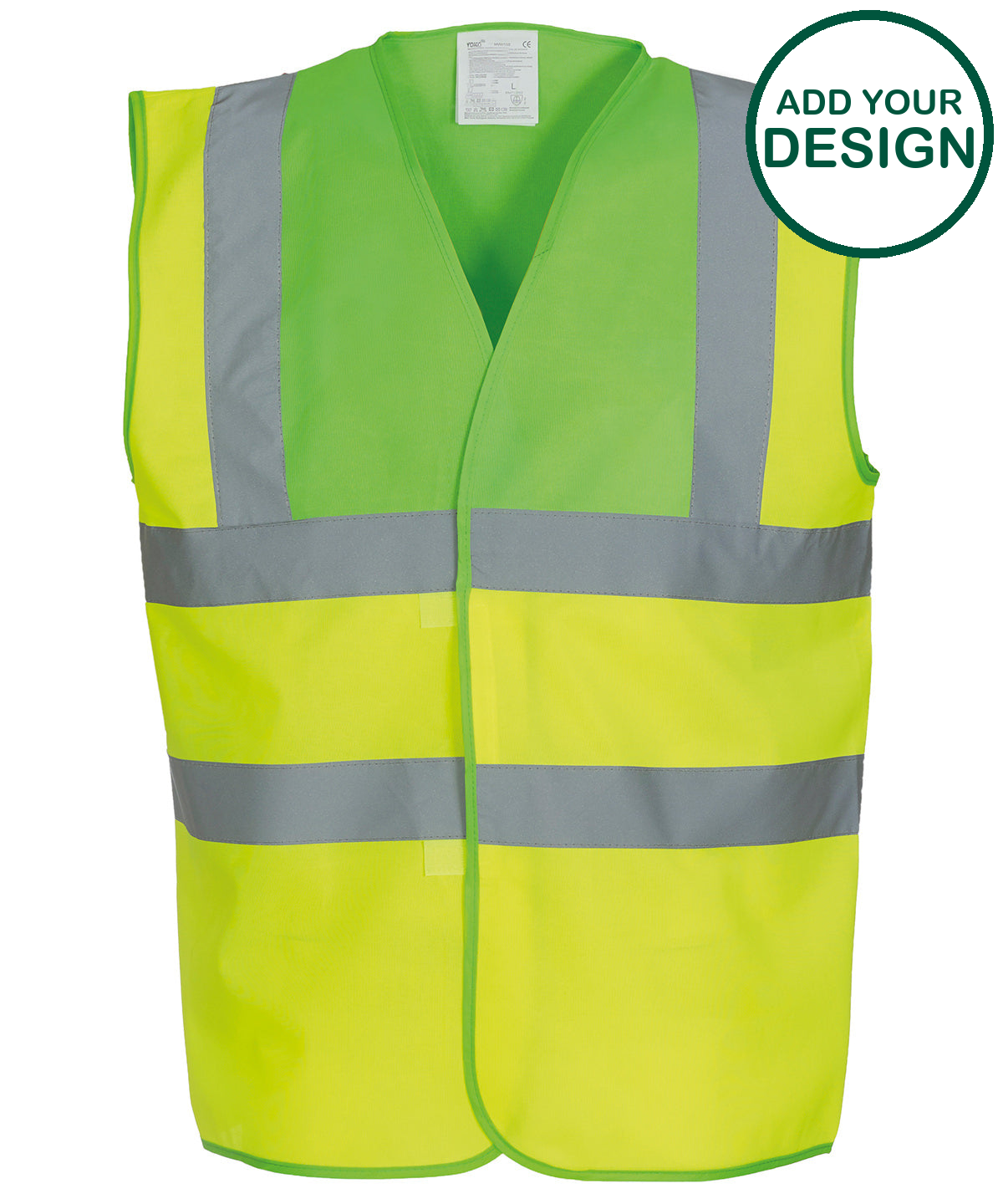 Hi-vis 2-band-and-braces waistcoat (HVW100)