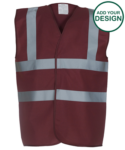 Hi-vis 2-band-and-braces waistcoat (HVW100)
