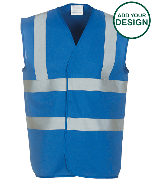 Hi-vis 2-band-and-braces waistcoat (HVW100)