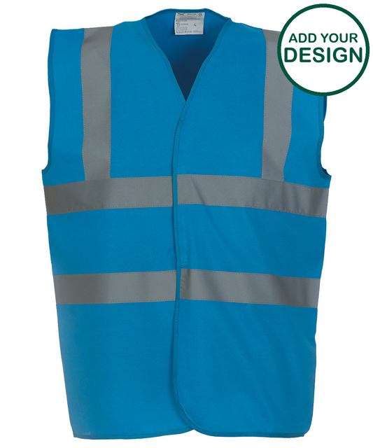 Hi-vis 2-band-and-braces waistcoat (HVW100)