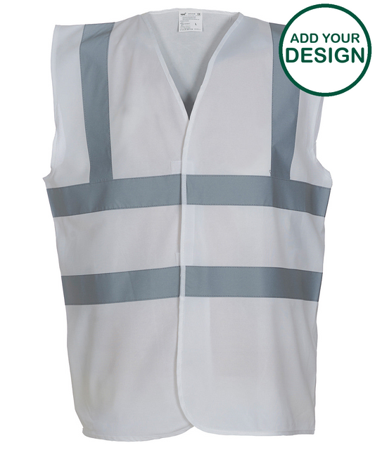 Hi-vis 2-band-and-braces waistcoat (HVW100)