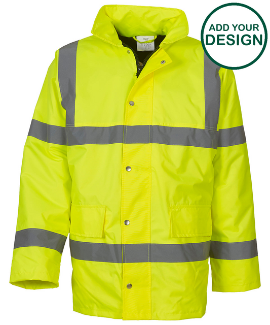 Hi-vis classic motorway jacket (HVP300)