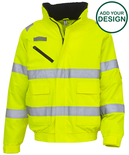 Hi-vis fontaine flight jacket (HVP209)