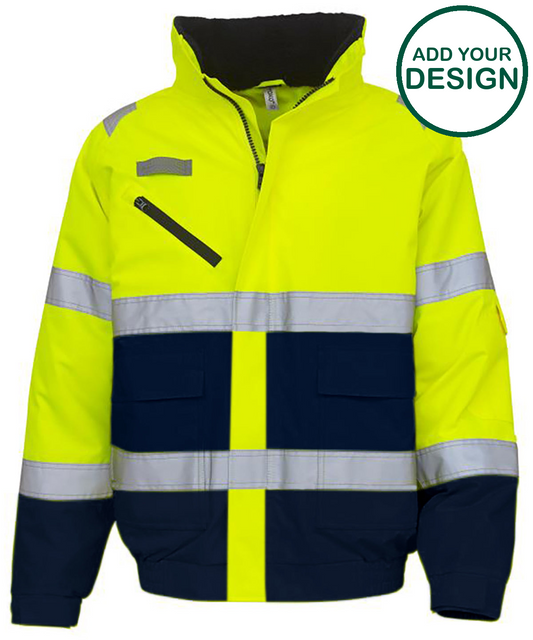 Hi-vis fontaine flight jacket (HVP209)