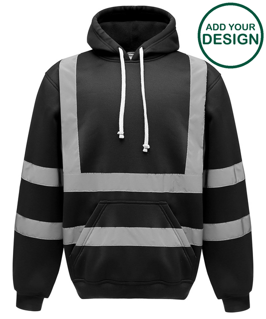 Hi-vis pull-over hoodie (HVK05)