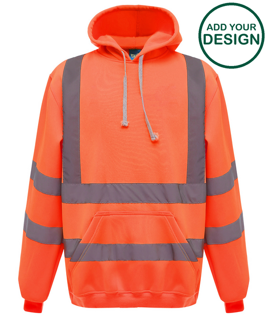 Hi-vis pull-over hoodie (HVK05)