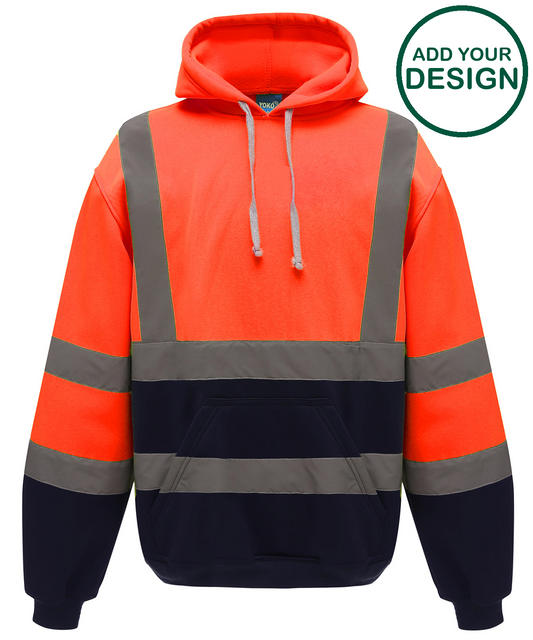 Hi-vis pull-over hoodie (HVK05)