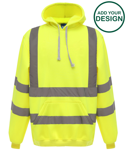 Hi-vis pull-over hoodie (HVK05)