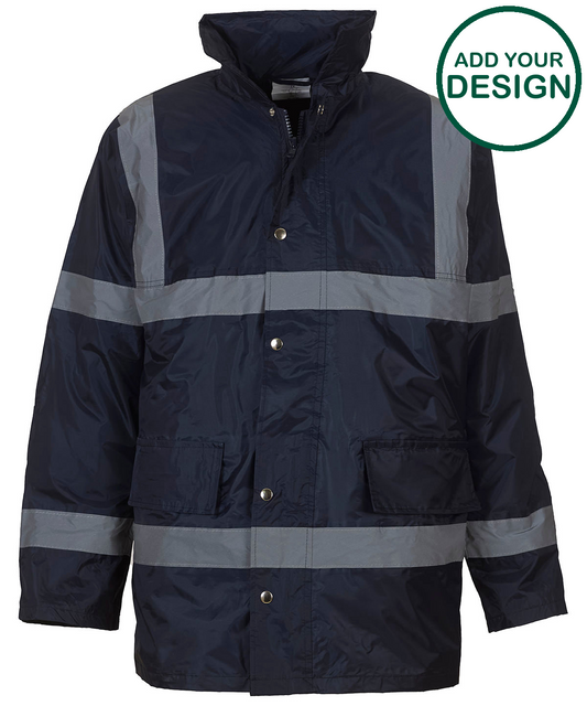Hi-vis security jacket (HVP301)