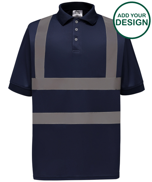 Hi-vis short sleeve polo (HVJ210)