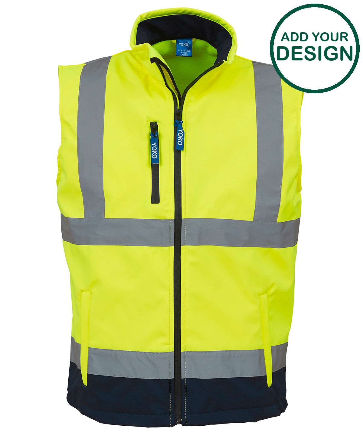 Hi-vis softshell gilet (HV006)