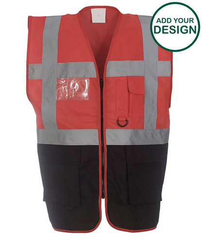 Multifunctional executive hi-vis waistcoat (HVW801)