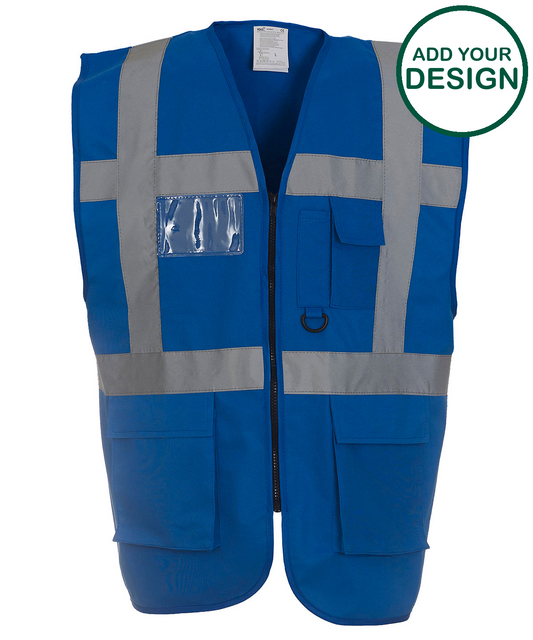 Multifunctional executive hi-vis waistcoat (HVW801)